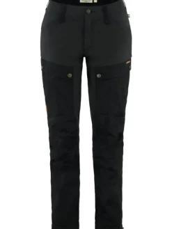 Fju00e4llru00e4ven Vaellus- Ja Metsästysvaatteet|Ulkoilu|Fjällräven housut Keb Trousers Curved Short W 550 Black