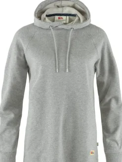 Fju00e4llru00e4ven Fleecet, Colleget Ja Hupparit|Fjällräven huppari Vardag Hoodie W 020-999 Grey-Melange