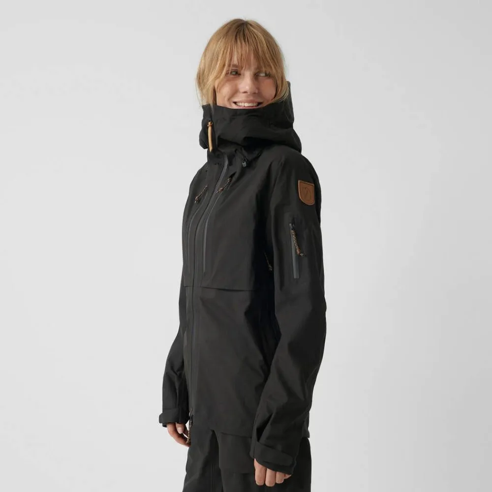Fju00e4llru00e4ven Fleecet, Colleget Ja Hupparit|Fjällräven kuoritakki Keb Eco-Shell Jacket W