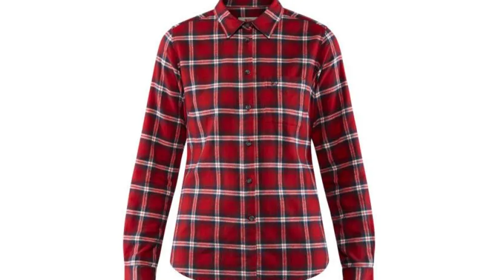 Fju00e4llru00e4ven Paidat, Neuleet Ja Topit|Fjällräven Paita Övik Flannel 325 Deep Red