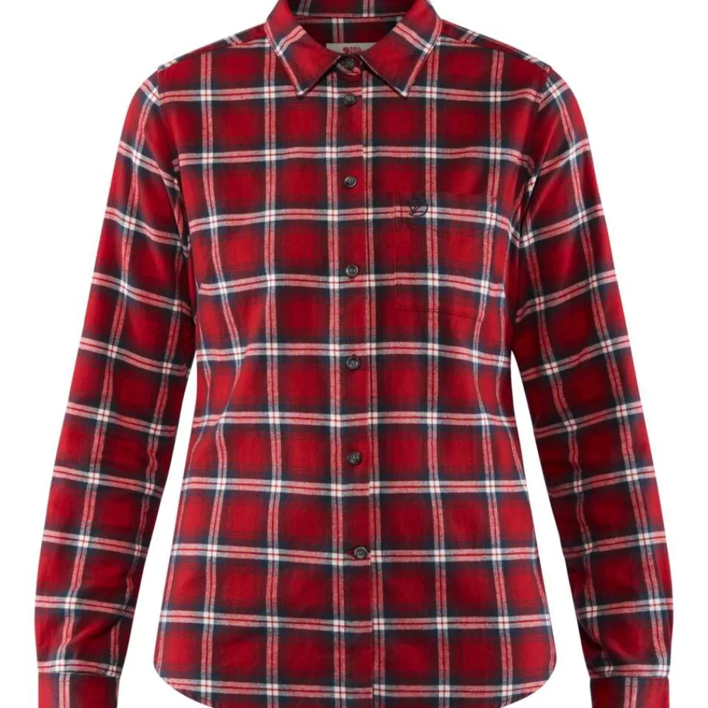 Fju00e4llru00e4ven Paidat, Neuleet Ja Topit|Fjällräven Paita Övik Flannel 325 Deep Red