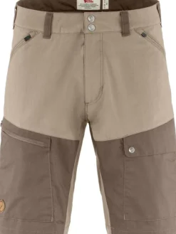 Fju00e4llru00e4ven Shortsit|Housut|Fjällräven shortsit Abisko Midsummer 118-244 Fossil-Suede Brown