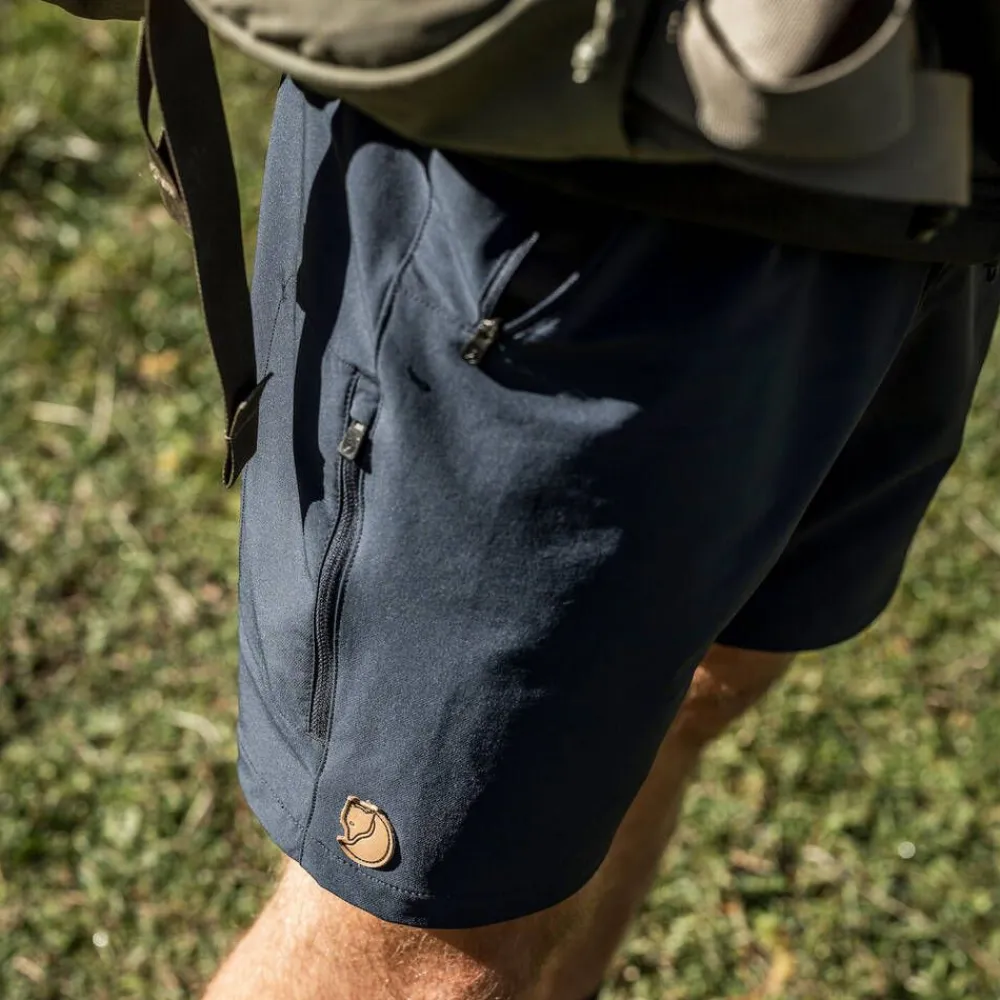 Fju00e4llru00e4ven Shortsit|Housut|Fjällräven shortsit Abisko Trail Stretch Shorts 555 Dark Navy