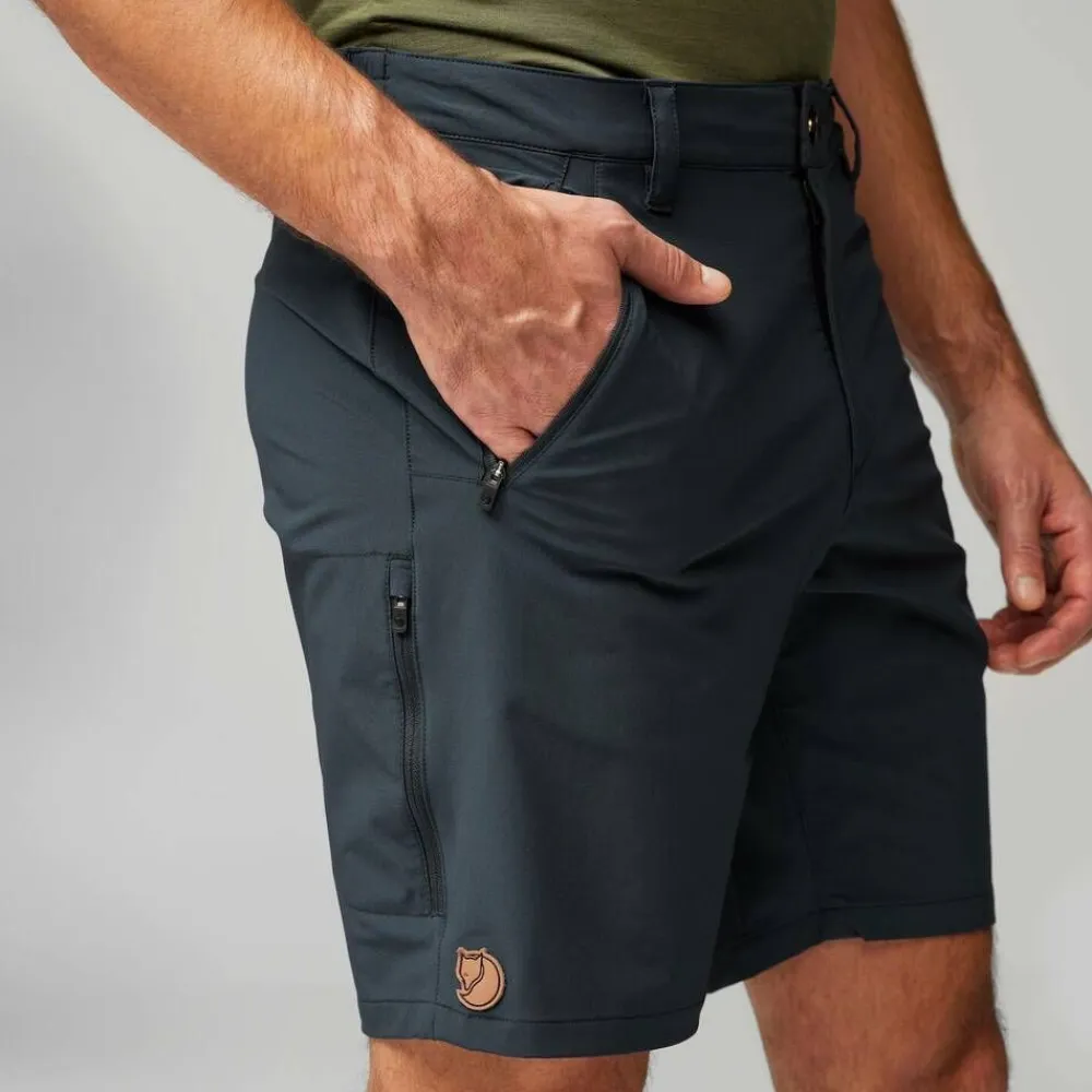 Fju00e4llru00e4ven Shortsit|Housut|Fjällräven shortsit Abisko Trail Stretch Shorts 555 Dark Navy