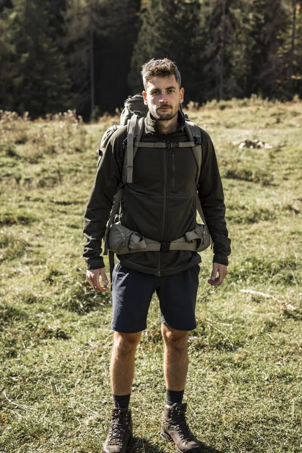 Fju00e4llru00e4ven Shortsit|Housut|Fjällräven shortsit Abisko Trail Stretch Shorts 555 Dark Navy
