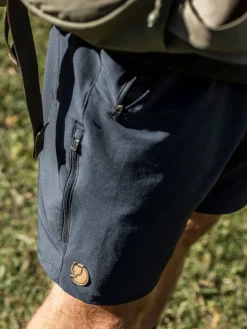 Fju00e4llru00e4ven Shortsit|Housut|Fjällräven shortsit Abisko Trail Stretch Shorts 555 Dark Navy
