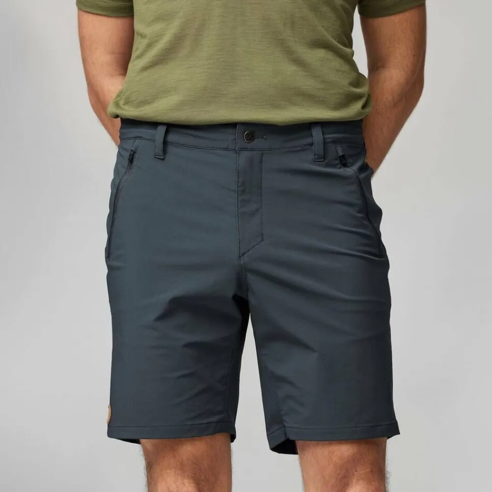 Fju00e4llru00e4ven Shortsit|Housut|Fjällräven shortsit Abisko Trail Stretch Shorts 555 Dark Navy
