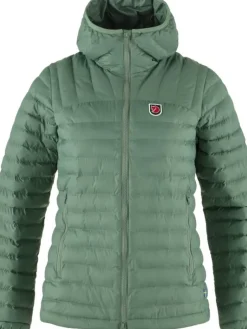 Fju00e4llru00e4ven Takit|Talvitakit|Fjällräven takki Expedition Lätt Hoodie W 614 Patina Green