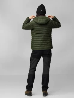 Fju00e4llru00e4ven Takit|Talvitakit|Fjällräven takki Expedition Lätt Hoodie W 614 Patina Green