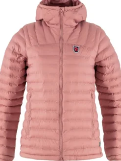 Fju00e4llru00e4ven Takit|Talvitakit|Fjällräven takki Expedition Lätt Hoodie W 300 Dusty Rose