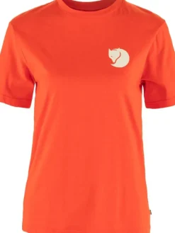 Fju00e4llru00e4ven Paidat, Neuleet Ja Topit|Fjällräven t-paita Walk With Nature T-shirt W 214 Flame Orange