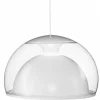 Fosto Sisustusvalaisimet|Siluette Ø 460 mm riippuvalaisin kirkas/valkoinen