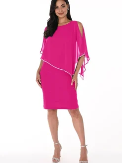 Frank Lyman Lyhyet Juhlamekot|mekko 219203 417 Fuchsia