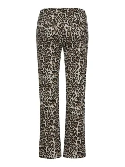 Freequent Housut|housut FqIsadora-pants Rainy Day w.Silver Mink
