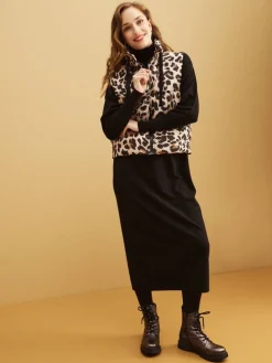 Freequent Liivit|Kevät- Ja Syystakit|liivi FqJoyco-waistcoat RainyDay w. Black