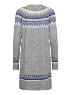 Freequent Vapaa-Ajan Mekot|mekko FqMayfair-dress Medium grey mig w. Wedgwood / Harmaa-Sininen