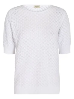 Freequent Neulepuserot|neule FqDodo-pullover Brilliant White
