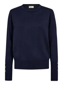 Freequent Neulepuserot|neule FqKatie-pullover Navy Blazer