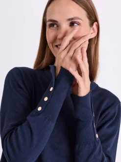 Freequent Neulepuserot|neule FqKatie-pullover Navy Blazer