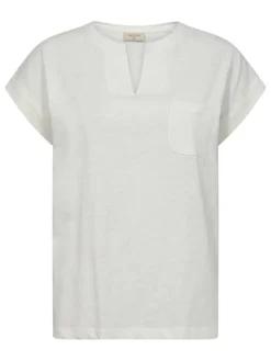 Freequent Trikoopaidat Ja Colleget|t-paita FqViva-V-SS-Pocket-Basic