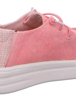 Fusion Kangaskengät|kangaskengät Lily Washed canvas baby pink