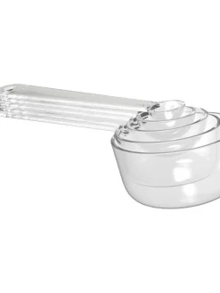 Mittalusikkasetti 5 kpl lasinkirkas>Gastromax New