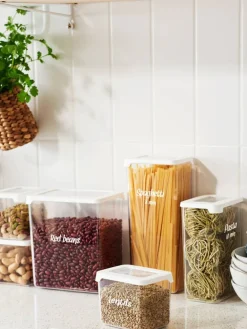 Smartstore Ruoansäilytys Ja Järjestys|Gastromax säilytyspurkki 1,65 L kirkas/valkoinen