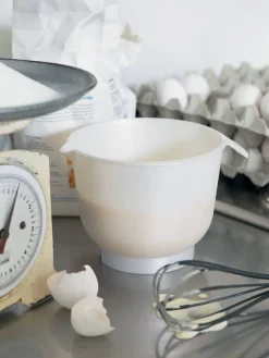 Gastromax Leivonta|Keittiötarvikkeet|Vatkauskulho kannella 3 L valkoinen