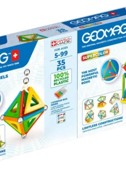 Supercolor -Tuplapakkaus 77 osaa>Geomag Best