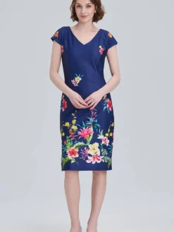 Glitz Lyhyet Juhlamekot|mekko 1303 Tummansininen