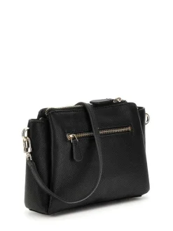 Guess Laukut Ja Kassit|laukku Bla Noelle II Tri Comp Crossbody Bla Black
