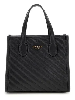 Guess Laukut Ja Kassit|laukku Bla Silvana 2 Comp Mini Tote Bla Black