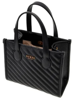 Guess Laukut Ja Kassit|laukku Bla Silvana 2 Comp Mini Tote Bla Black