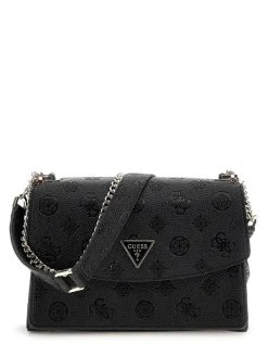 Guess Laukut Ja Kassit|laukku Blo Cresidia II Cnvrtbl Xbody Flap Blo Black logo