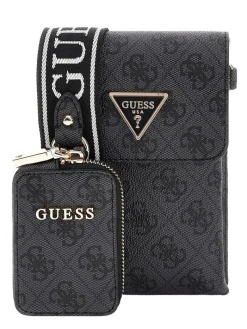 Guess Laukut Ja Kassit|laukku Clo Latona Flap Chit Chat Clo Coal logo