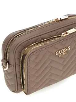 Guess Laukut Ja Kassit|laukku Drt Anning Camera Crossbody Drt Dark Taupe