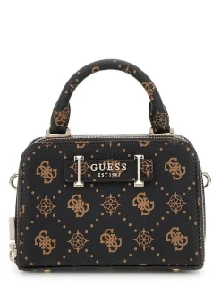 Guess Laukut Ja Kassit|laukku Esl Silia Mini Satchel Esl Espresso logo