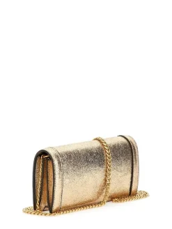 Guess Juhlalaukut|laukku Gol Gilded Glamour Xbody Clutch Gol Gold