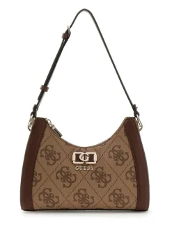 Guess Laukut Ja Kassit|laukku HWOS99 01180 Lgw Karnilla Logo Shoulder Bag Lgw Logo / Brown