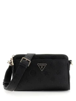 Guess Laukut Ja Kassit|laukku HWPD98 88720 Blo Cresidia II Mini Xbody Top Zip Blo Black logo