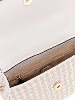 Guess Laukut Ja Kassit|laukku Wml Mirema Top Handle Flap Wml White Multi
