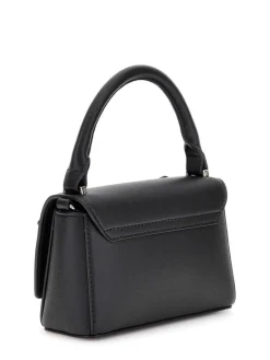 Guess Laukut Ja Kassit|lHWBG73 30780 Bla Zaria Mini Top Handle Flap Bla Black