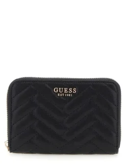 lompakko Bla Anning Slg Medium Zip Around>Guess