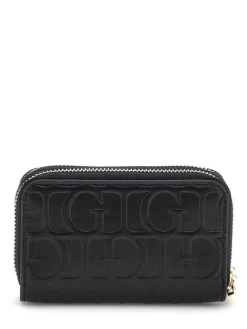 lompakko Bla G Television Dbl Zip Mini Wllt>Guess Clearance