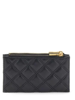 Guess Lompakot|lompakko Bla Giully Slg Dbl Zip Coin Purse Bla Black