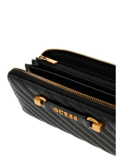 Guess Lompakot|lompakko Bla Sela Slg Large Zip Around Bla Black