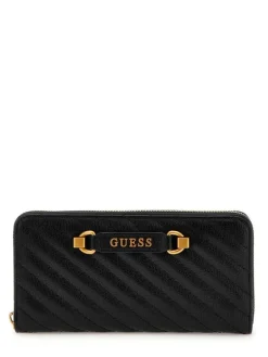 Guess Lompakot|lompakko Bla Sela Slg Large Zip Around Bla Black