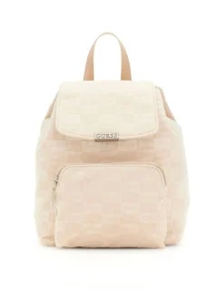 Guess Reput|reppu Cocb Velvet Backpack Cocb Coco Butter
