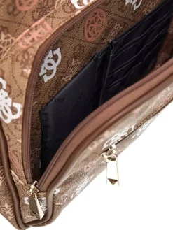 Guess Reput|reppu Lou Eliette Logo Backpack Lou Latte Logo Multi