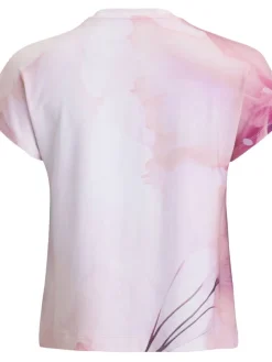 Guess Trikoopaidat Ja Colleget|t-paita Logo Kimono F0D9 Rosa